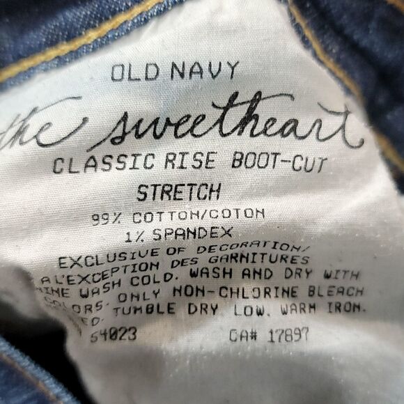 Old Navy Sweetheart Classic Rise Boot Cut Stretch Jeans - Picture 5 of 5